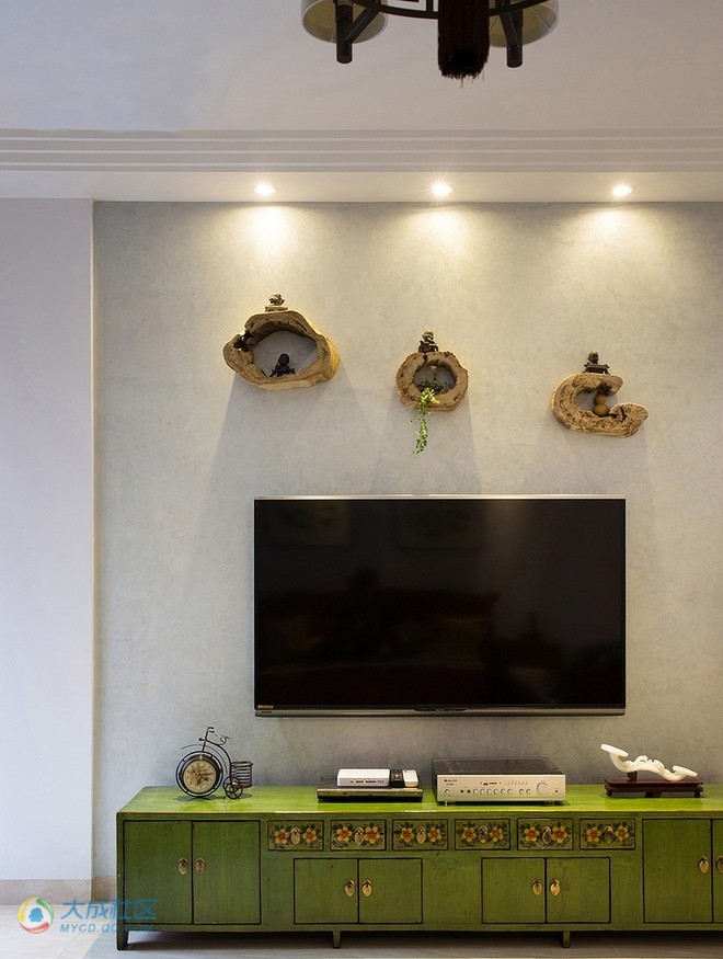 岚庭装修100平,岚庭装饰案例