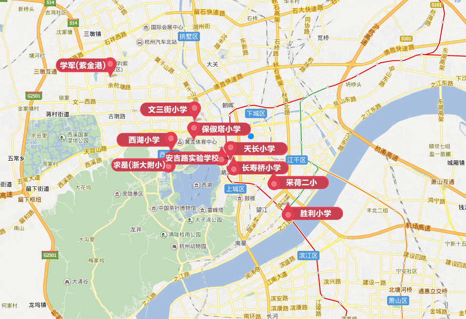 杭州学区房10强,杭州天长小学学区房