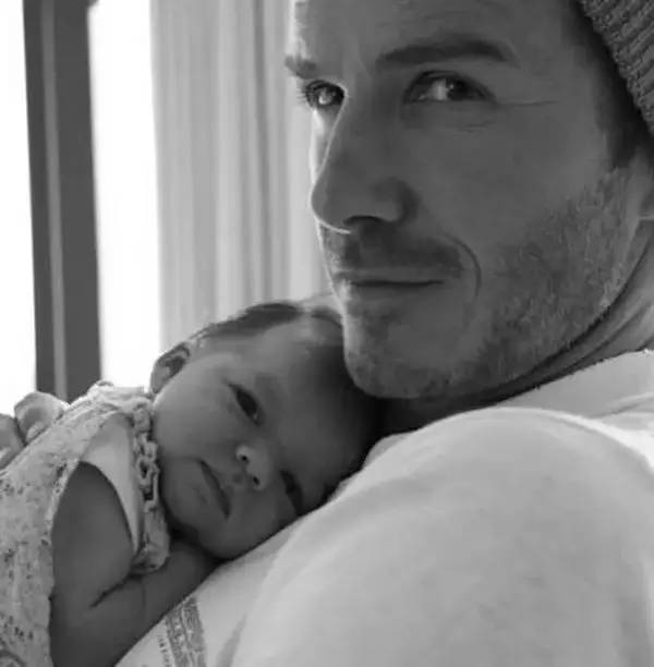 贝克汉姆：给你一个女儿，你能温暖整个世界