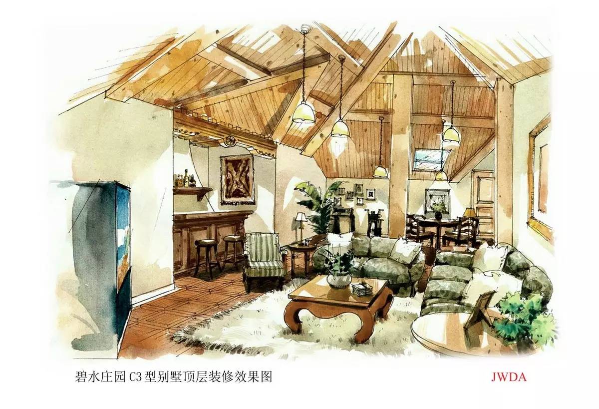 天空下的小雏菊绘画水彩,天空下的绘画作品