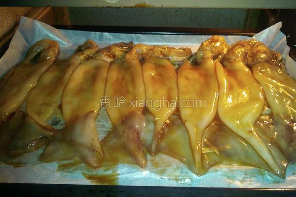 烤鱿鱼须烤箱,烤箱小乌贼