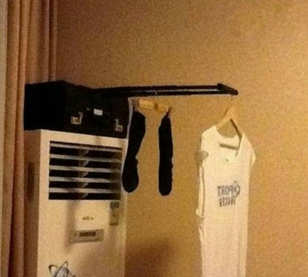 住酒店衣服干不了有什么方法,酒店住宿怎么晒衣服