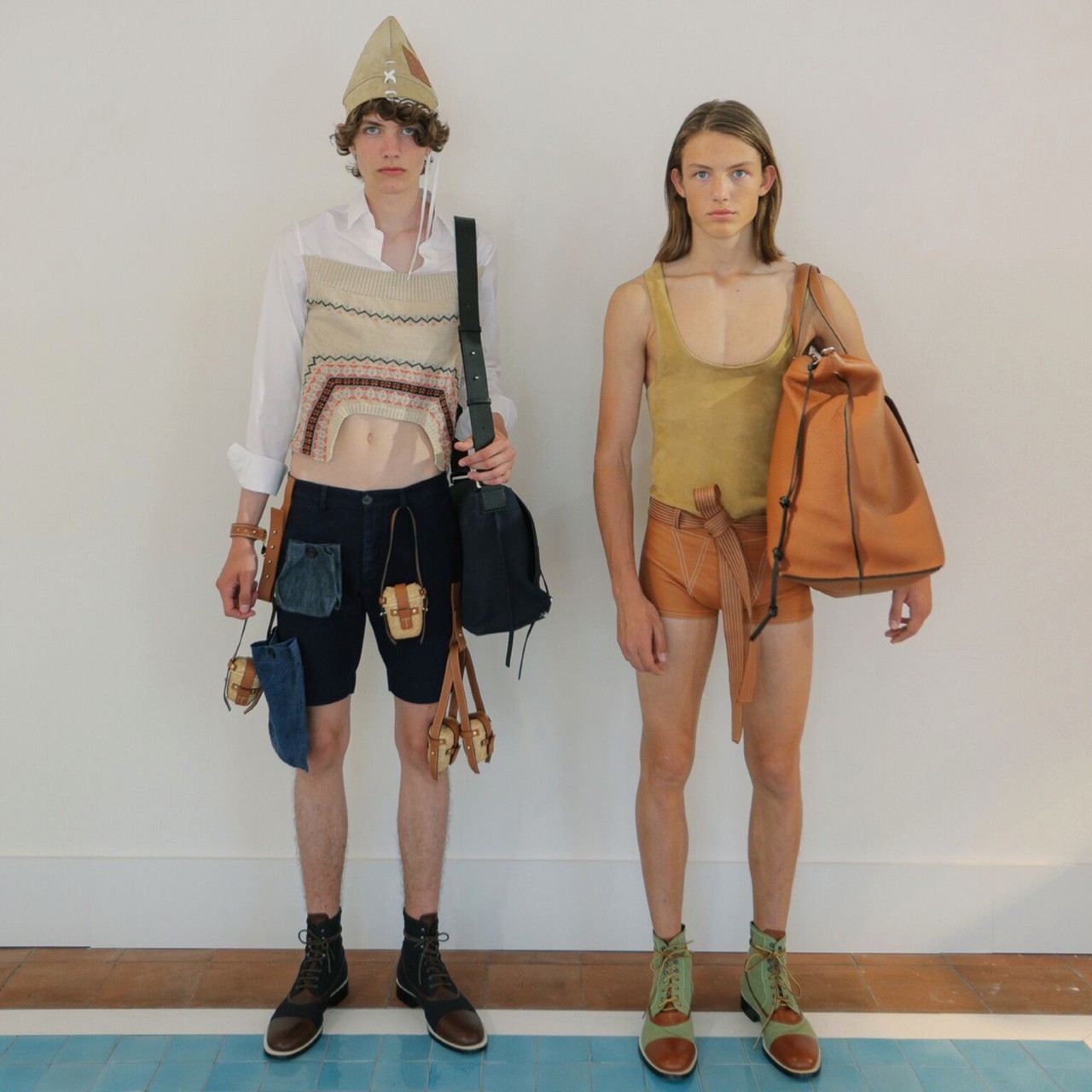 无性别款服装,无性别穿搭时装