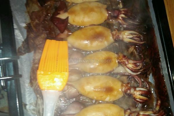 烤鱿鱼须烤箱,烤箱小乌贼