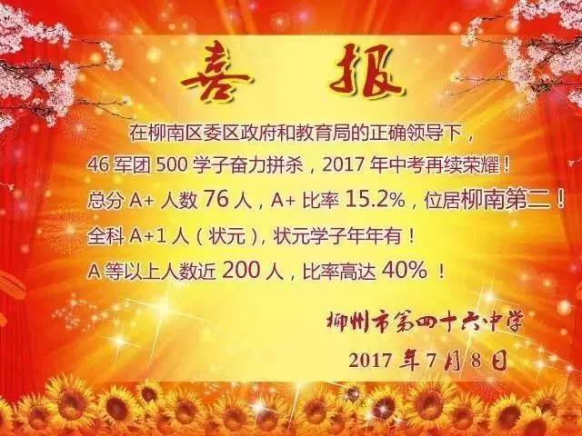2019年柳州初中成绩排名,23年柳州中考各校成绩排名