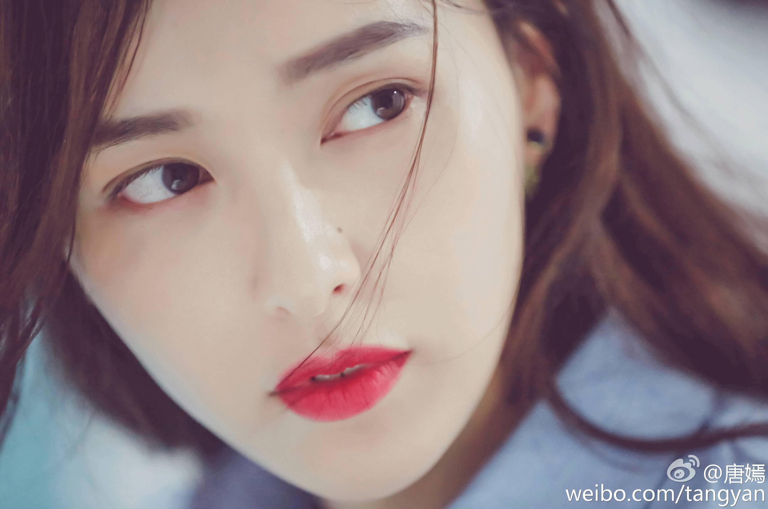 唐嫣护唇三部曲,电眼三部曲