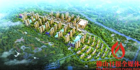 佛山三水北江新城新楼盘,三水新城永旺