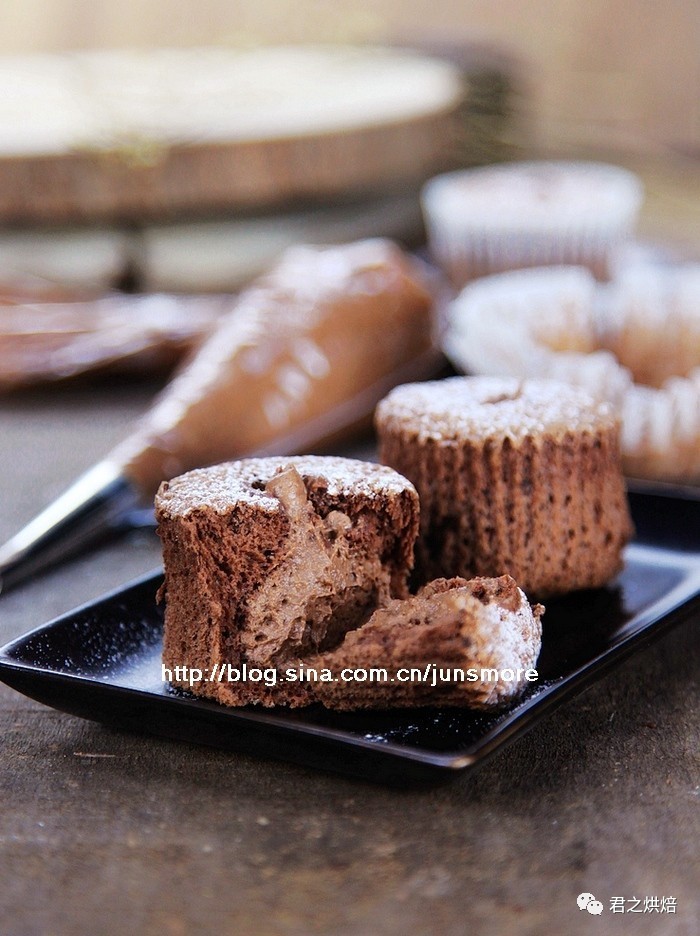 烤拉二姐北海道戚风蛋糕,北海道戚风杯蛋糕的做法