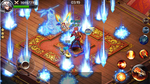 战魂再临《幻城》手游天神冰王强势助战