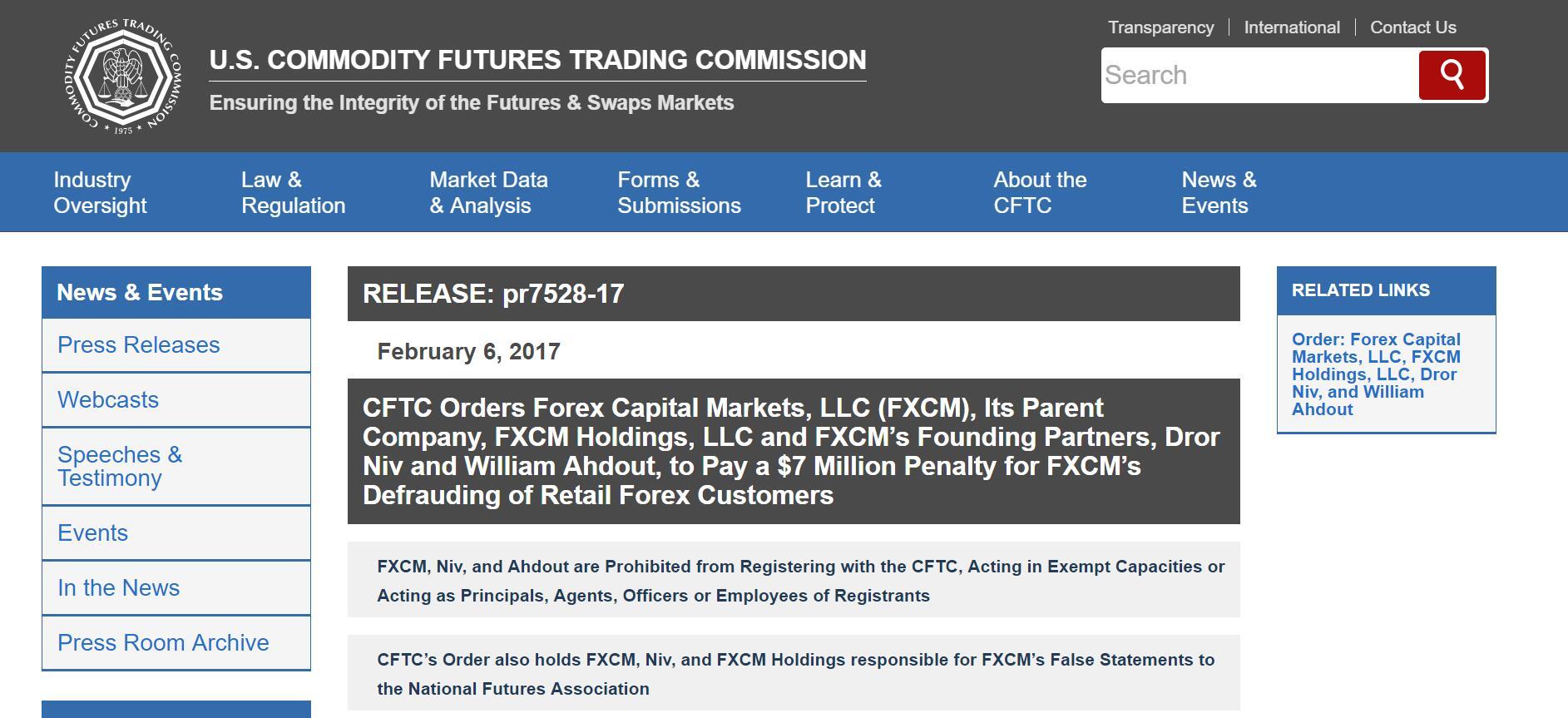 出大事啦！这家外汇经纪巨头居然被CFTC“踢出”美国市场