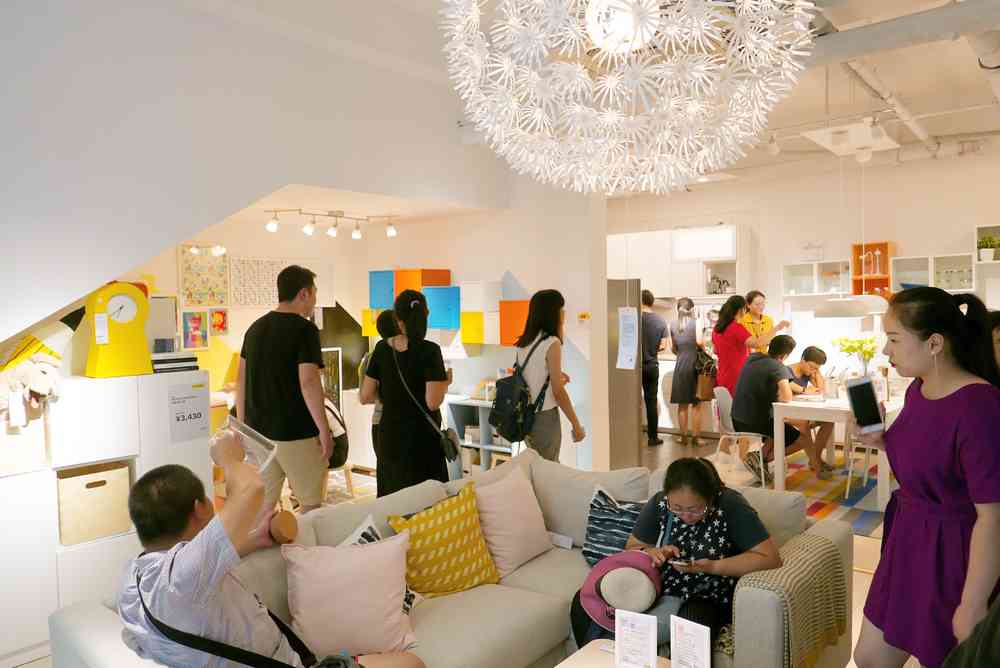 我们去了宜家体验中心,有瑞典小姐姐,或许还有你想要的生活