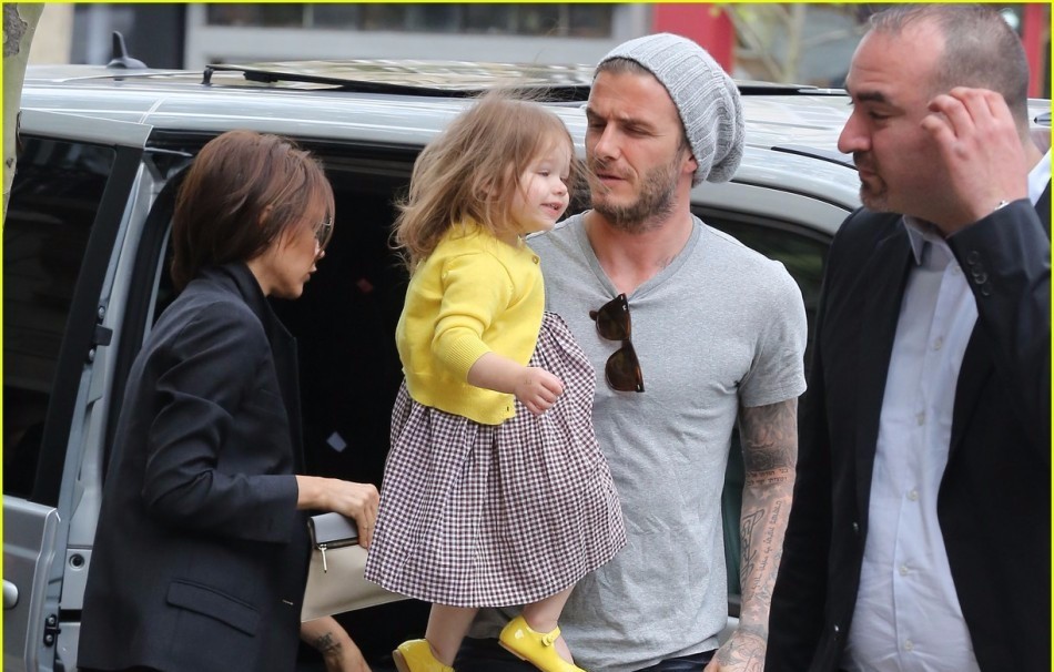 贝克汉姆：给你一个女儿，你能温暖整个世界