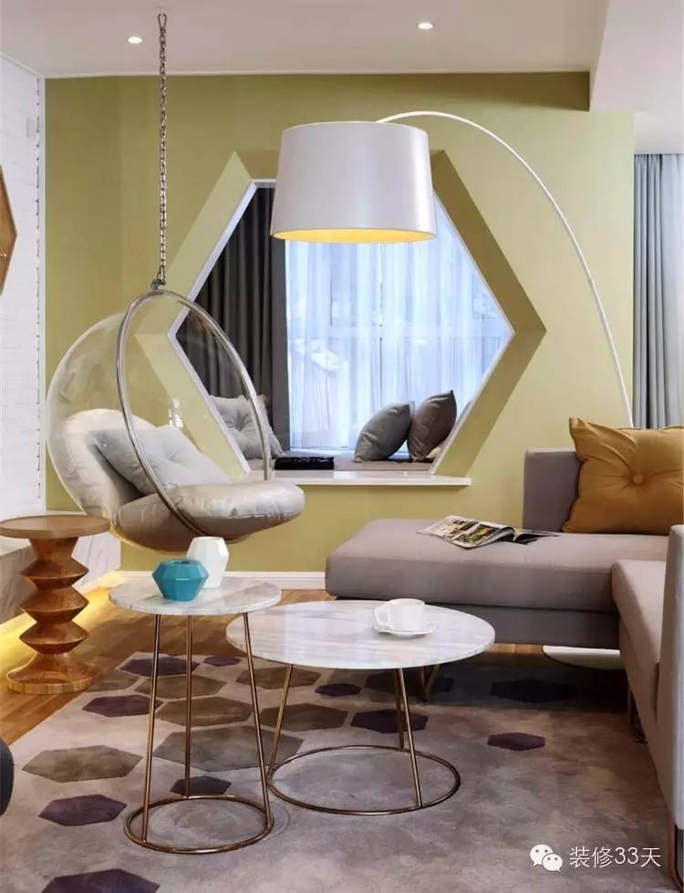 120平现代轻奢loft效果图,23平loft现代简约轻奢风