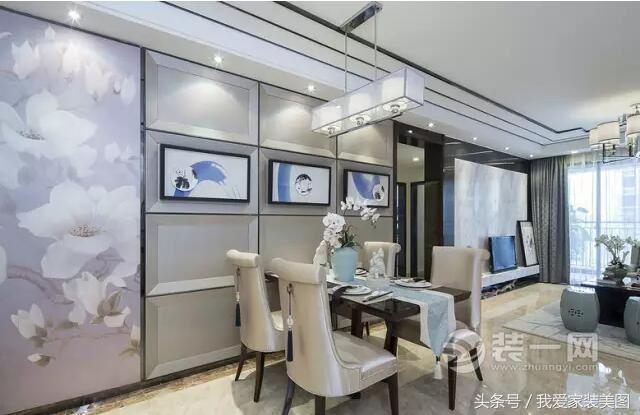 暖意木色+不锈钢线条155㎡新中式昆明领秀星辰园的年轻人应该会很喜欢