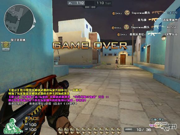 穿越火线十大冷门枪,穿越火线盘点那些绝版英雄级武器