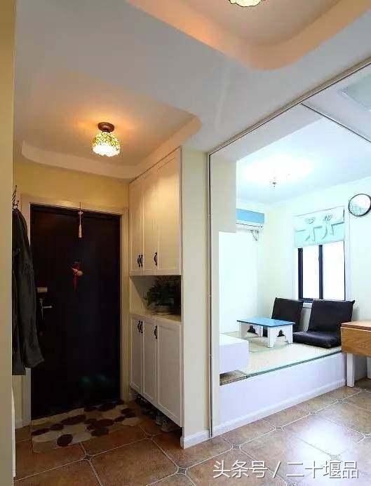 十堰兴丽城93平装修案例，电视背景墙和卧室的设计参观邻居都说漂亮