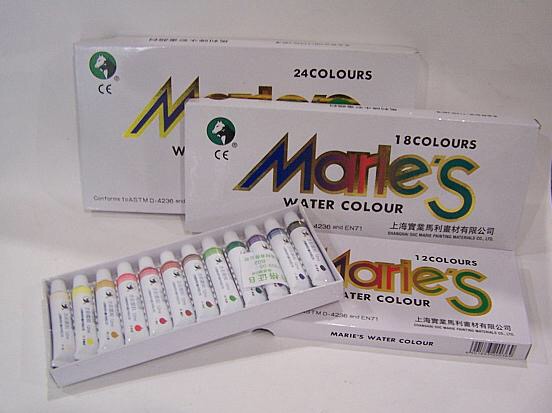 水彩颜料选择入门颜料,水彩颜料的真正用法