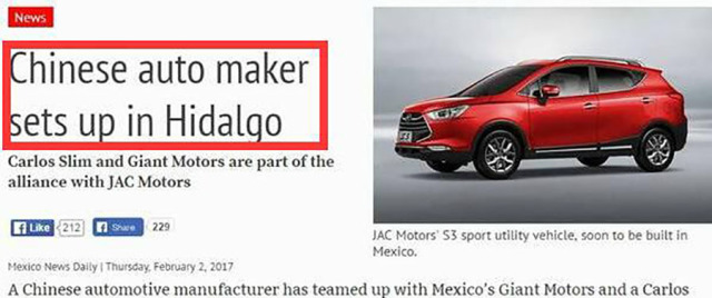 国人不爱国产车?这6个自主品牌海外市场却抢着买!