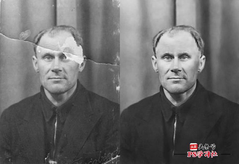 ps旧照片修复模糊照片变清晰,ps修复严重模糊旧照片软件