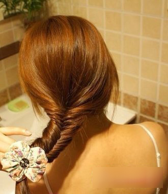 三个麻花辫发型简单又好看,3个最简单麻花辫