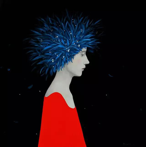 画家张占占：黑夜里的童话世界，孤独也可以温暖