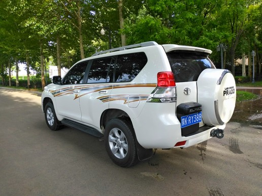 背着媳妇花30万买了台二手普拉多豁沙子，差点没被骂死！