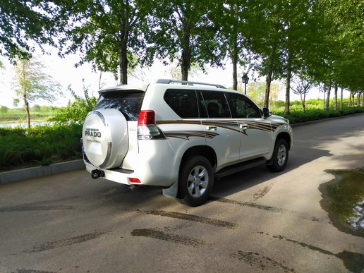 背着媳妇花30万买了台二手普拉多豁沙子，差点没被骂死！