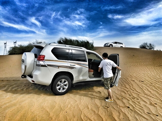 背着媳妇花30万买了台二手普拉多豁沙子，差点没被骂死！