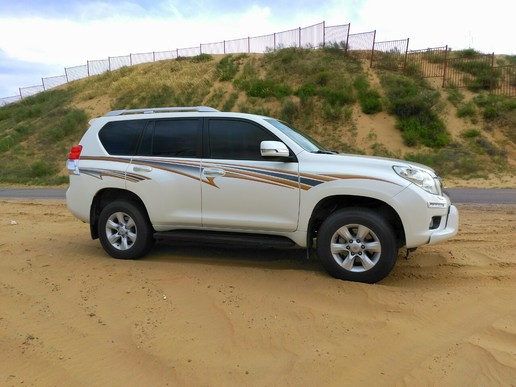 背着媳妇花30万买了台二手普拉多豁沙子，差点没被骂死！