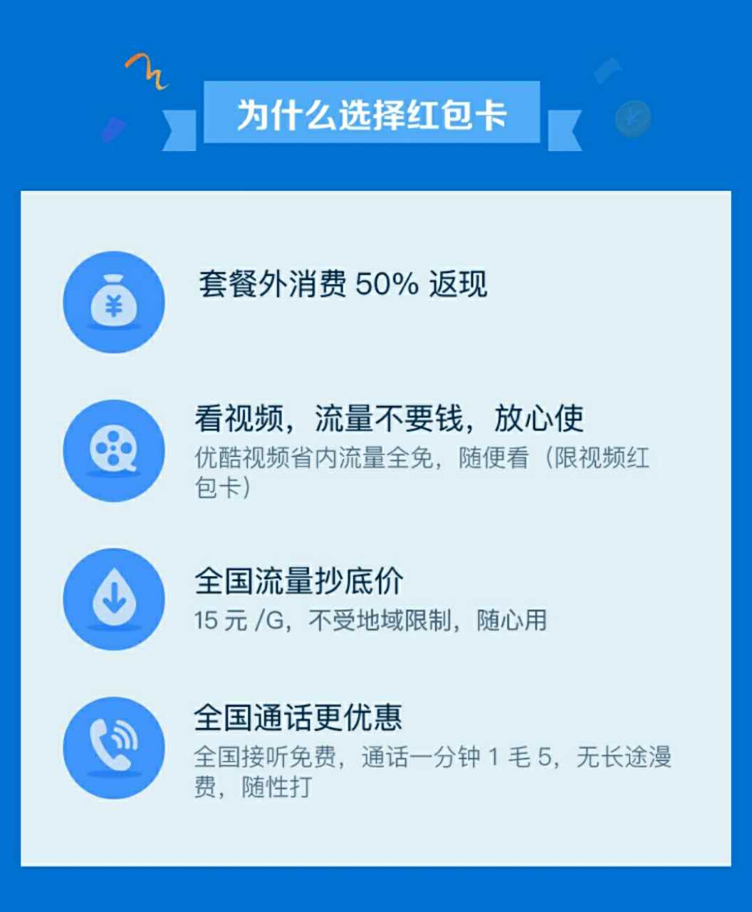什么叫电信红包卡,电信红包卡是终身的吗