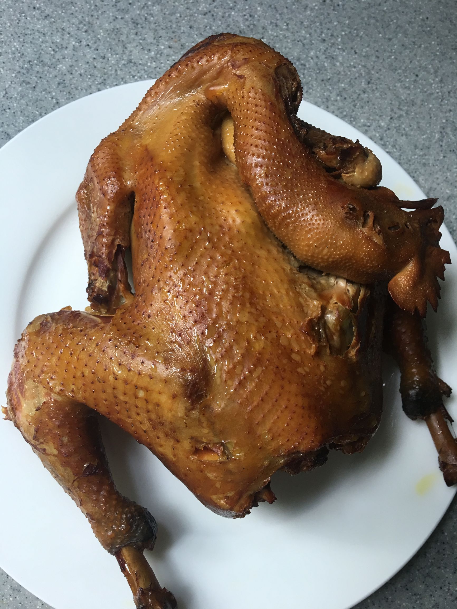 正宗东北熏烧鸡做法,东北老式熏鸡的制作方法