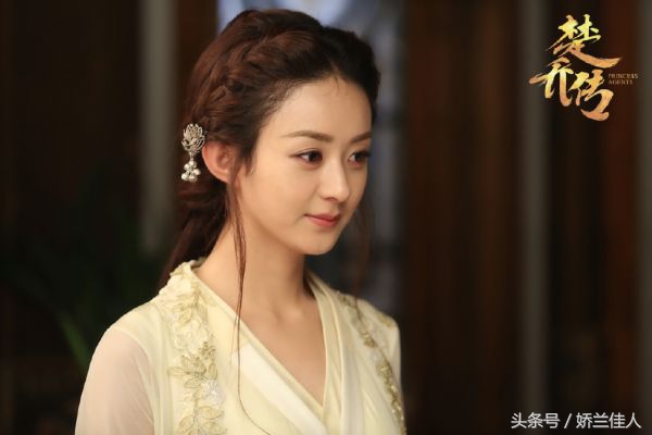 楚乔传李沁装扮比赵丽颖华贵,楚乔传天天向上林更新赵丽颖李沁