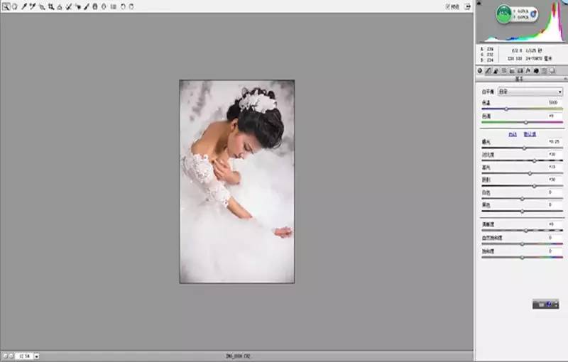 ps大花婚纱照教程,photoshop教程制作图片