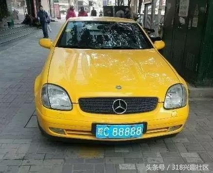 各种豪车的车牌标志,豪车常见的车牌