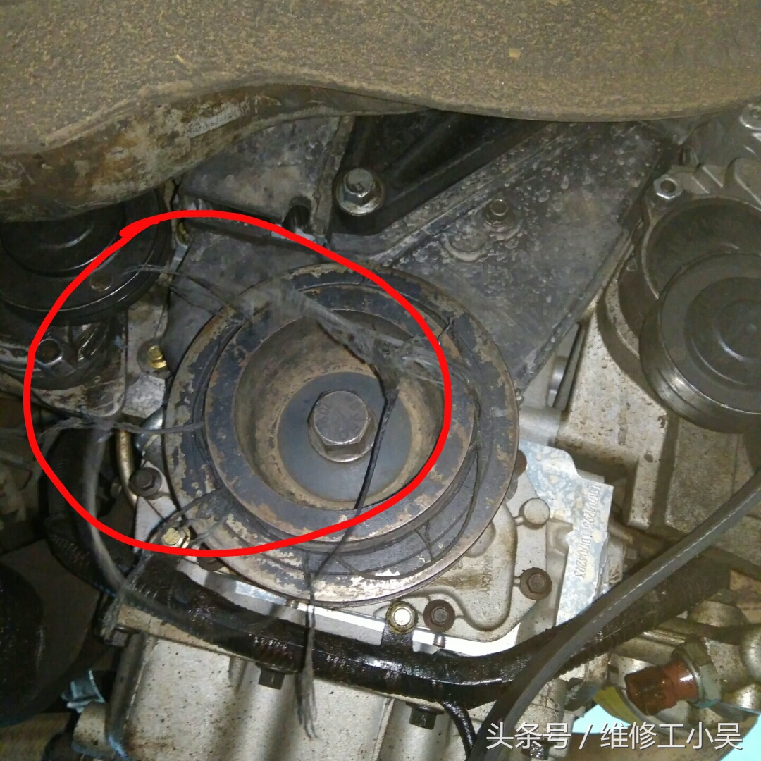 八年十六万公里的汽车空调不工作了，刚修好两天就又出现同样的故障，车主比较郁闷！