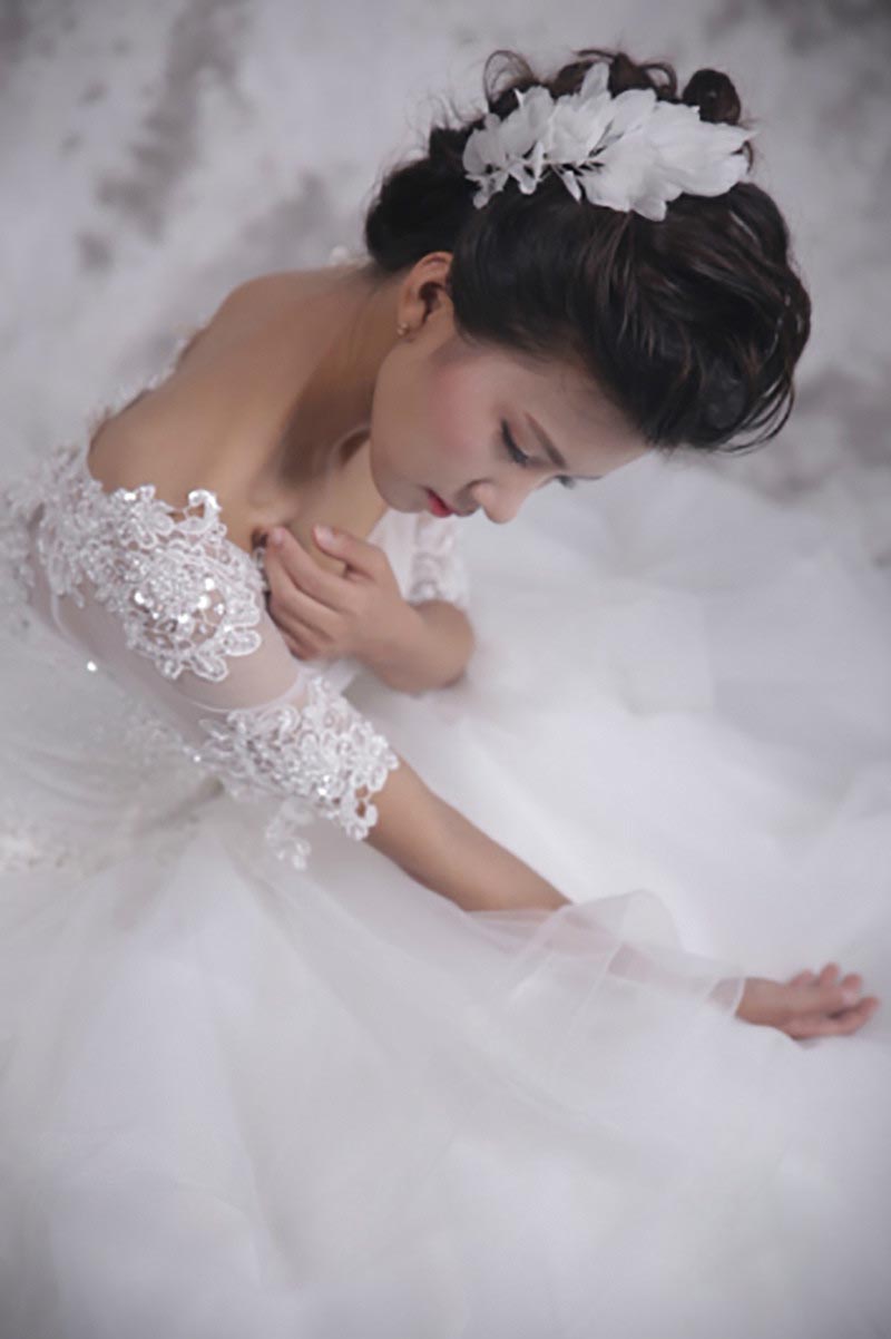 ps大花婚纱照教程,photoshop教程制作图片