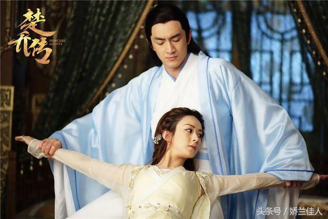 楚乔传李沁装扮比赵丽颖华贵,楚乔传天天向上林更新赵丽颖李沁