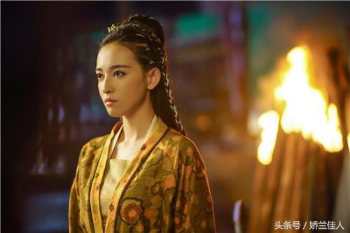 楚乔传李沁装扮比赵丽颖华贵,楚乔传天天向上林更新赵丽颖李沁