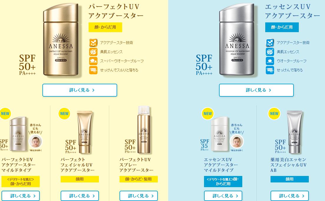 安耐晒2017和2016区别，2017新版安耐晒系列产品详解，安耐晒金银瓶PK！