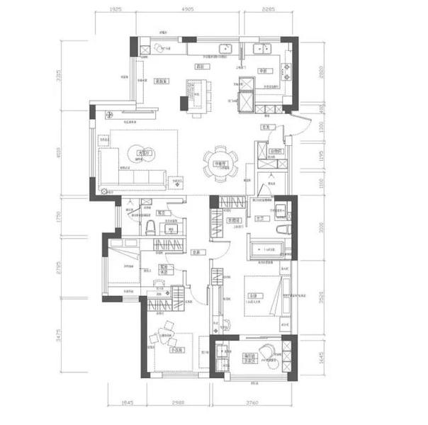 苏州惠丰花园房屋结构图,惠丰花园90平装修