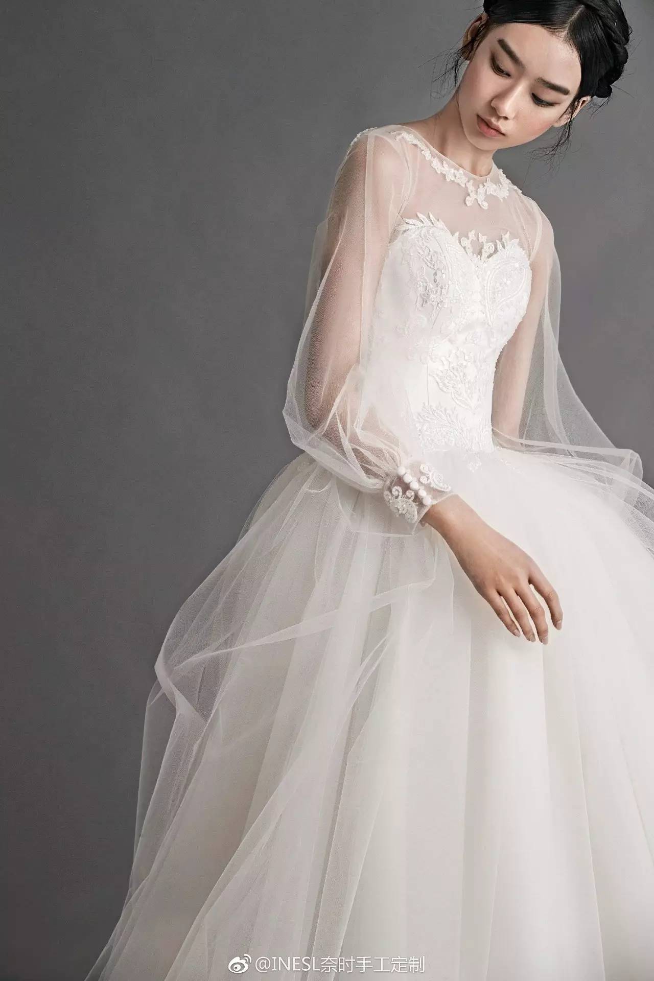 赵丽颖同款婚纱礼服,杨幂赵丽颖同款旗袍造型