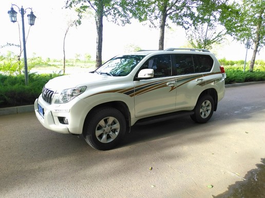 背着媳妇花30万买了台二手普拉多豁沙子，差点没被骂死！