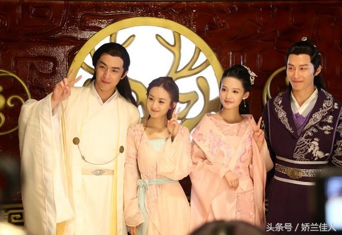 楚乔传李沁装扮比赵丽颖华贵,楚乔传天天向上林更新赵丽颖李沁