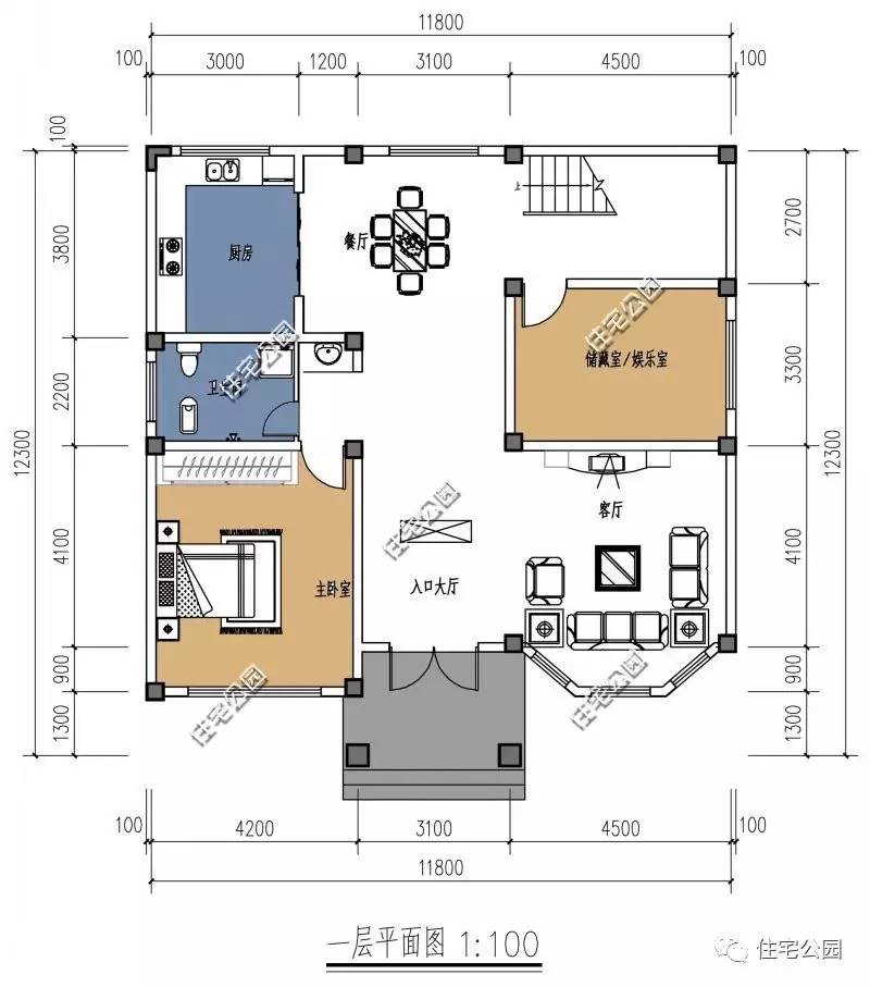 10套农村别墅合集中式小院,10套农村别墅效果图
