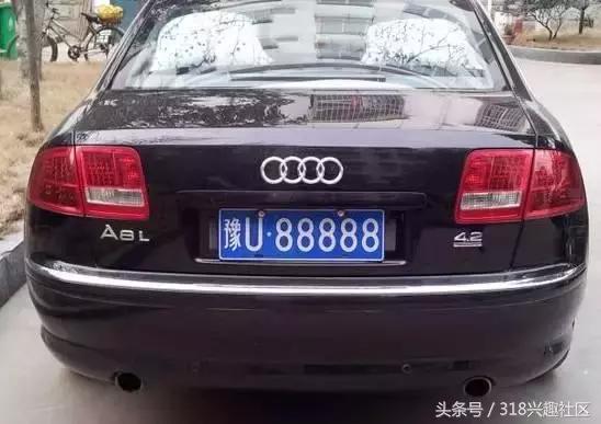 各种豪车的车牌标志,豪车常见的车牌