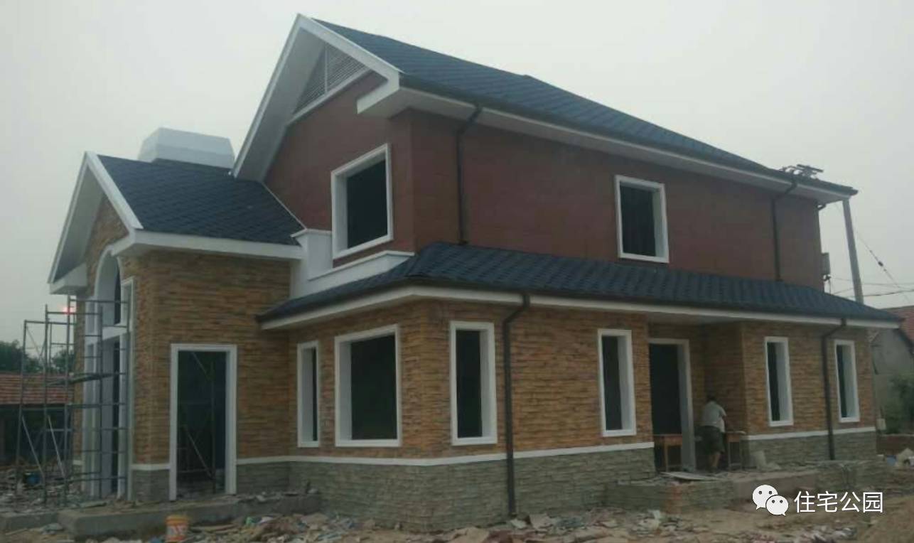 山东农村自建轻钢别墅报价,轻钢别墅农村5万二层楼房全包