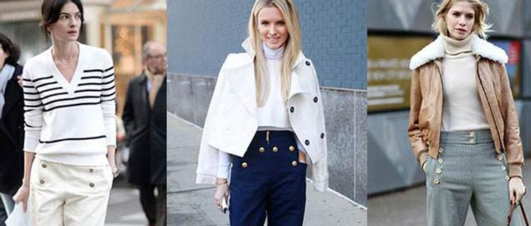 水手裤,水手服夏季穿搭裤子