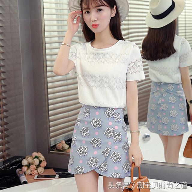 夏季短裙套装穿搭,惊艳穿搭夏天气质套装女生