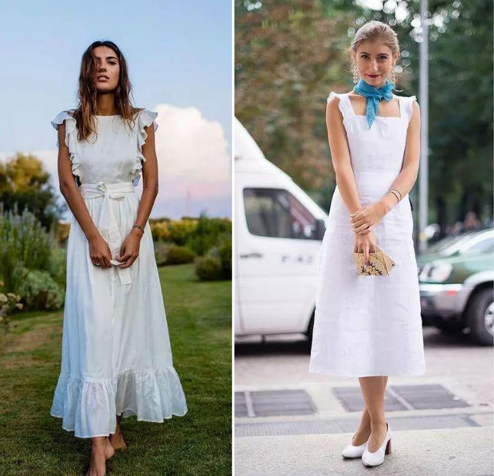 夏日最清凉又迷人的小白裙,如何穿出自己的freestyle?