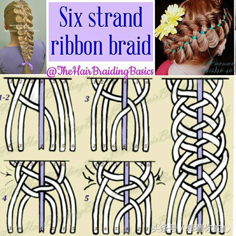 超级细的编发教程,十二种编发慢教程